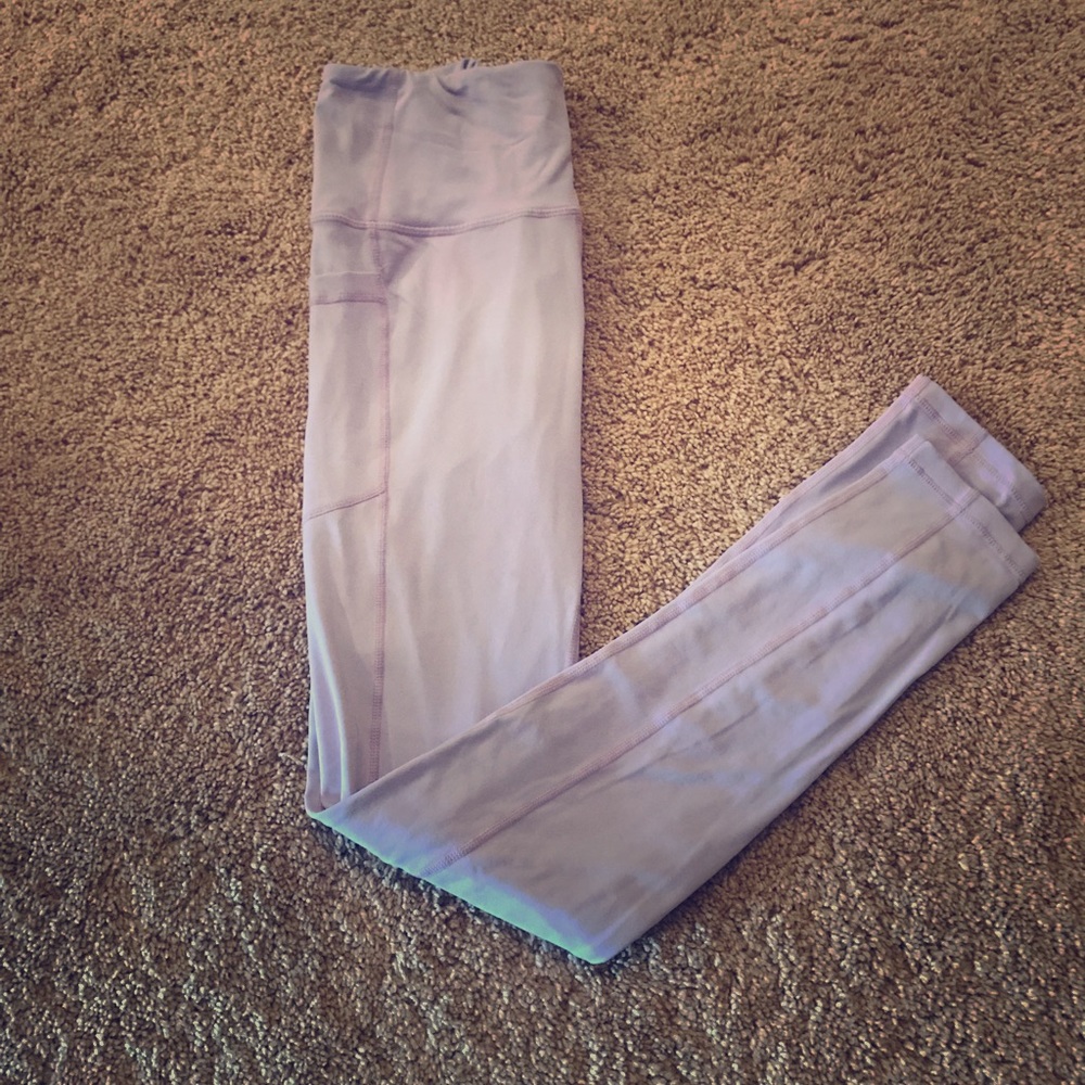 Ethos purple leggings with pockets!